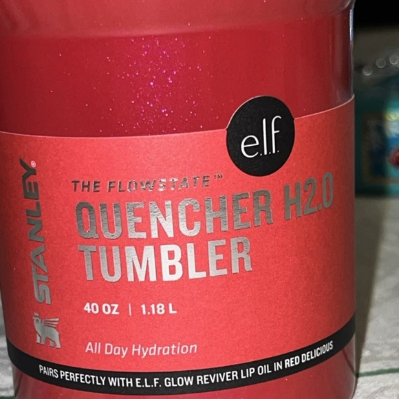 NEW STANLEY Red Delicious ELF 40oz Stainless Steel H2.0 - Picture 6 of 13